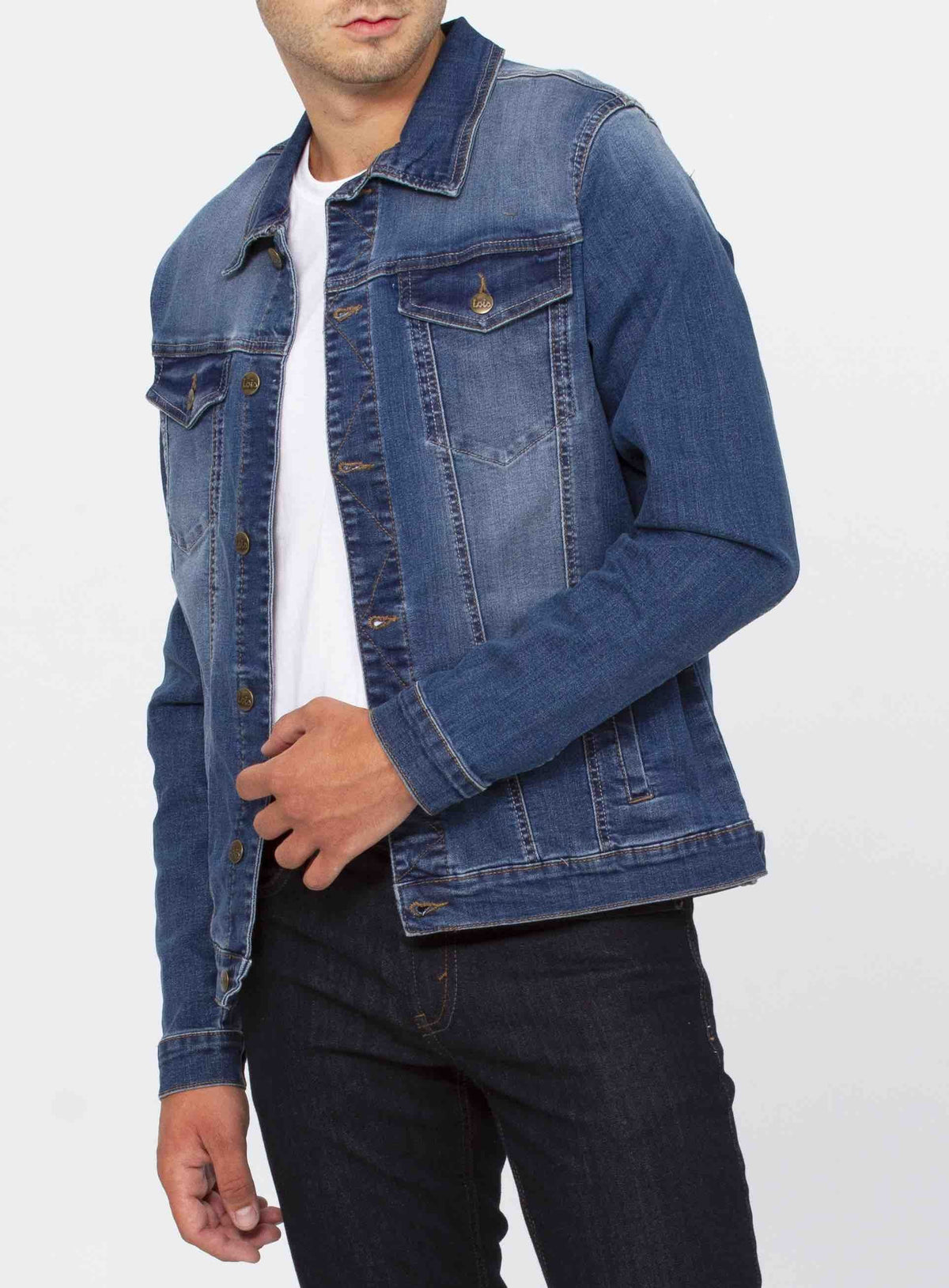 Jeans JACKET (20-STONEWASH - 230016) MODÈLE: 5815-6340