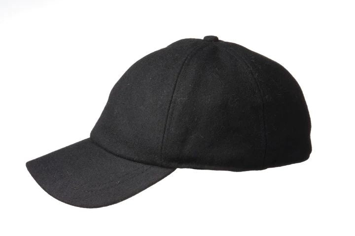 Casquette à palette avec oreilles CROWNCAP (200-BLACK - 230546) MODÈLE: 1-210EC