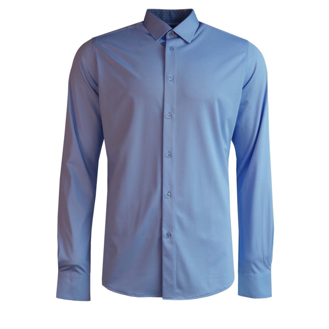 Chemise habillée extensible MARCO (BLEU PALE - 230584) MODÈLE: CH3201