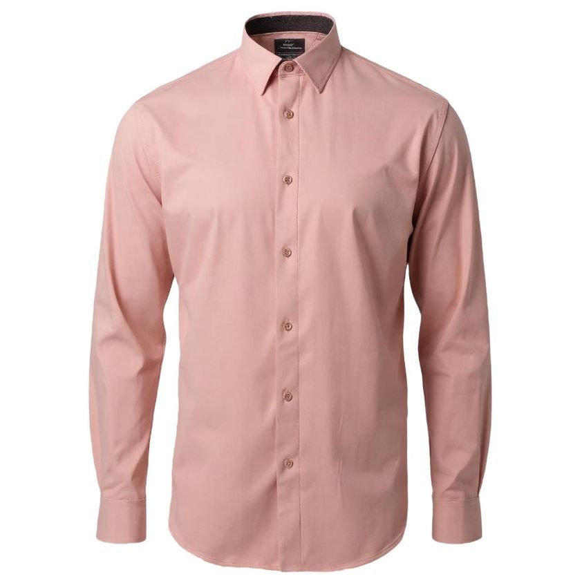 Chemise habillée extensible MARCO (BLUSH - 230584) MODÈLE: CH3201