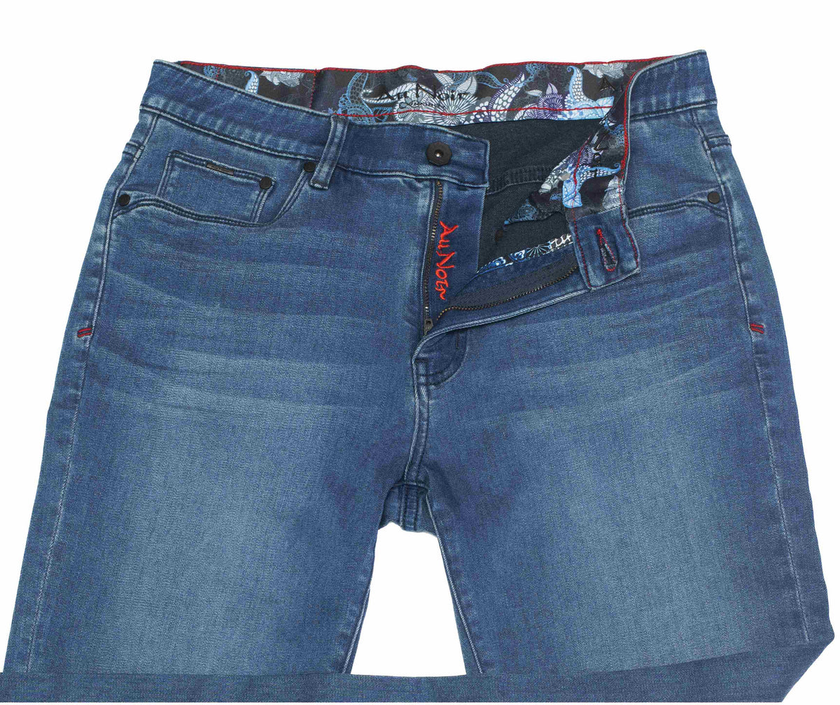 Jeans AU NOIR extensible (MIAMI - 240890) MODÈLE: JOHNNY-SRD