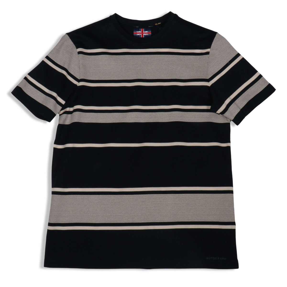 T-shirt SOUL of LONDON manches courtes (001-NOIR - 240935) MODÈLE: SOTS241302