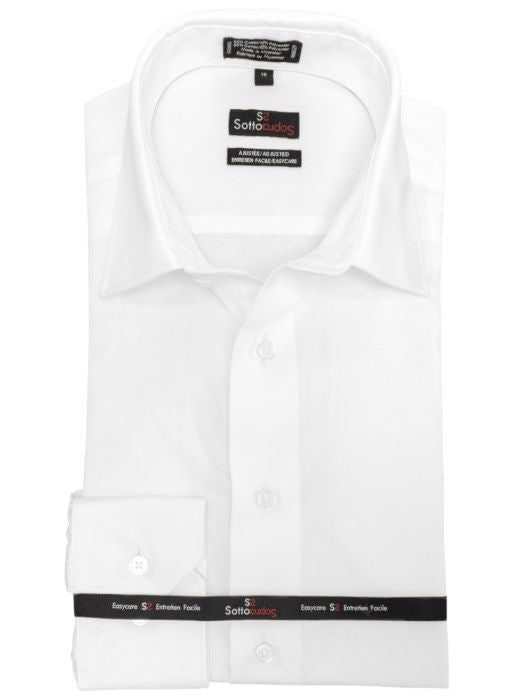 Chemise habillée SOTTO SOPRA (01-BLANC - 240939) MODÈLE: 530155*