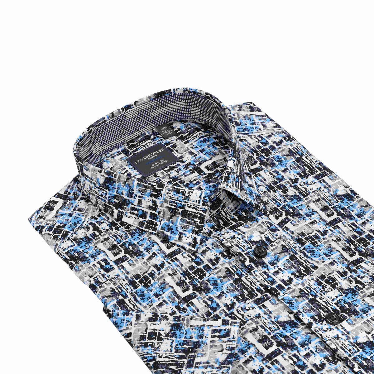 Chemise LEO CHEVALIER sport manches courtes (90-MULTI - 241083) MODÈLE: 622365