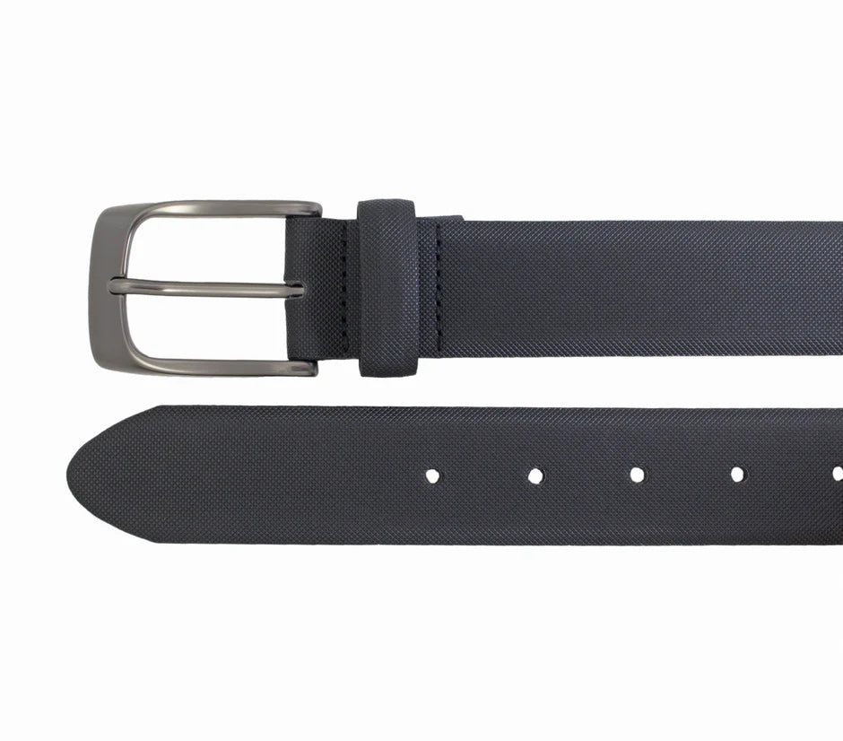 Ceinture en cuir noir CUSTOM LEATHER (04-NOIR - 241146) MODÈLE: 10236