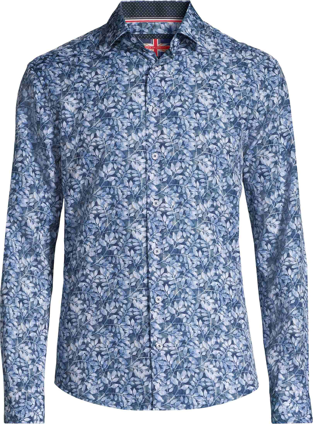 Chemise sport manches longues SOUL of LONDON (402-BLEU PALE - 241160) MODÈLE: SOSL242773