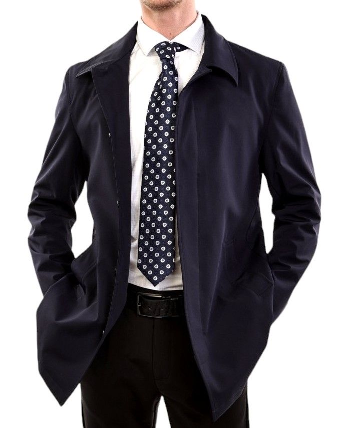 Impermeable 7/8 ELDORADO (NOIR - 241203) MODÈLE: TAYLOR