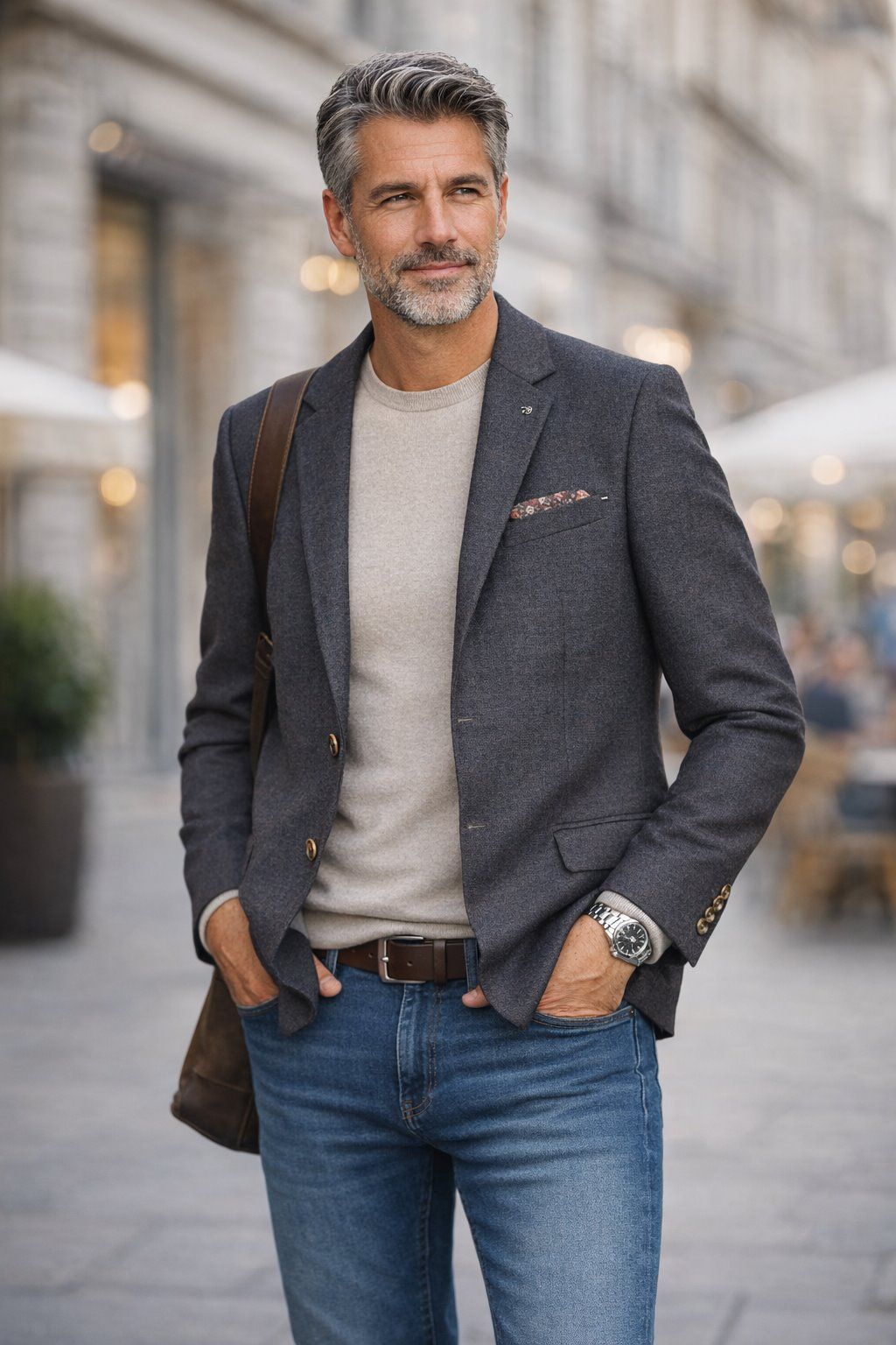 Veston sport MARCO (N.CHARCOAL - 241310) MODÈLE: J193-KONAN