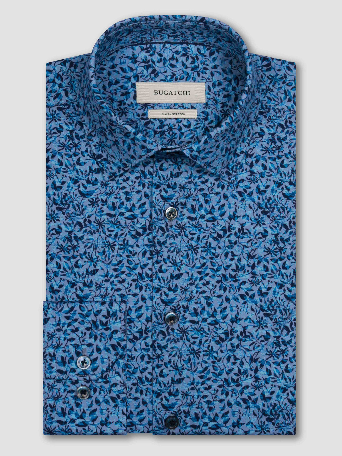 Chemise sport manches longues BUGATCHI (ORCHIDÉ - 241357) MODÈLE: FF9175K60