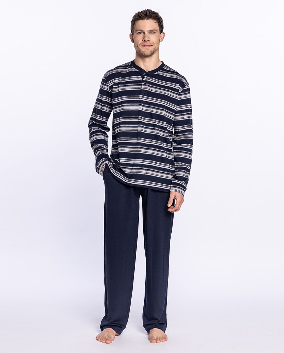 Pyjama long PUNTO BLANCO (105-MARINE - 241451) MODÈLE: 34627-70