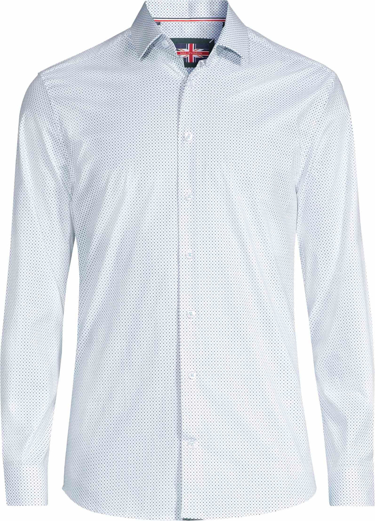 Chemise sport manches longues SOUL of LONDON (308-SAUGE - 251882) MODÈLE: SOLD251703