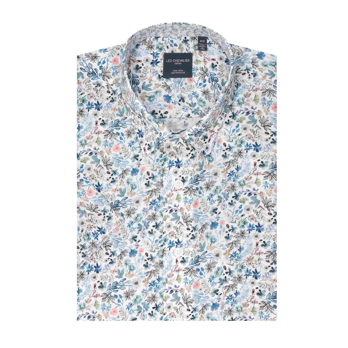 Chemise sport manches courtes LEO CHEVALIER (90-MULTI - 251924) MODÈLE: 624359