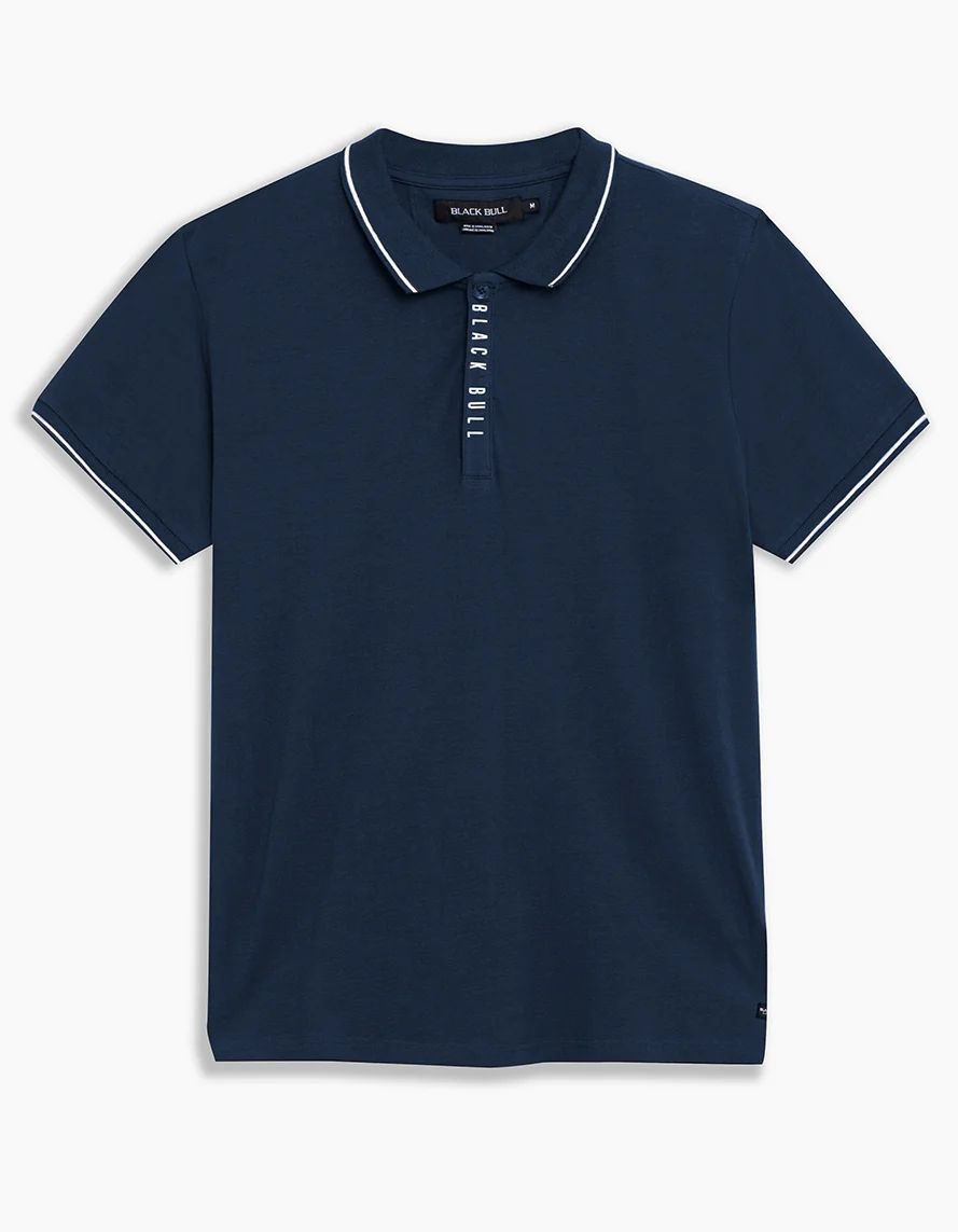 Polo manches courtes BLACK BULL (19-INSIGNIA BLU - 262418) MODÈLE: 3051