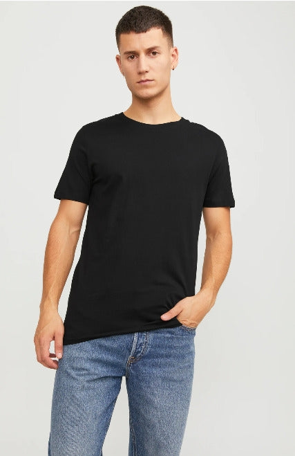 T-shirt manches courtes JACK & JONES (NOIR - 262428) MODÈLE: 12156101