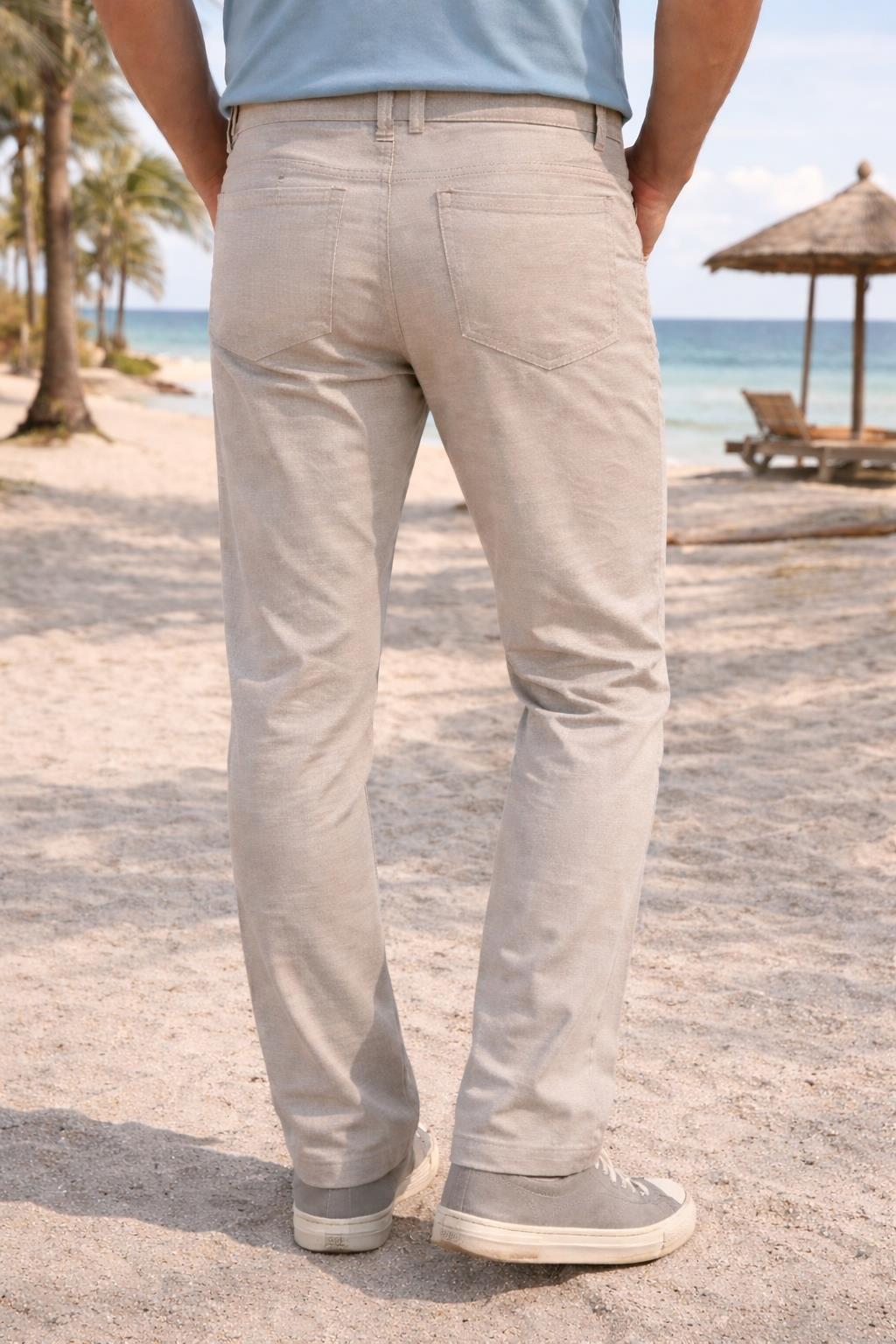 Pantalon sport 5 poches BERTINI (270-STONE - 262430) MODÈLE: M2034E059