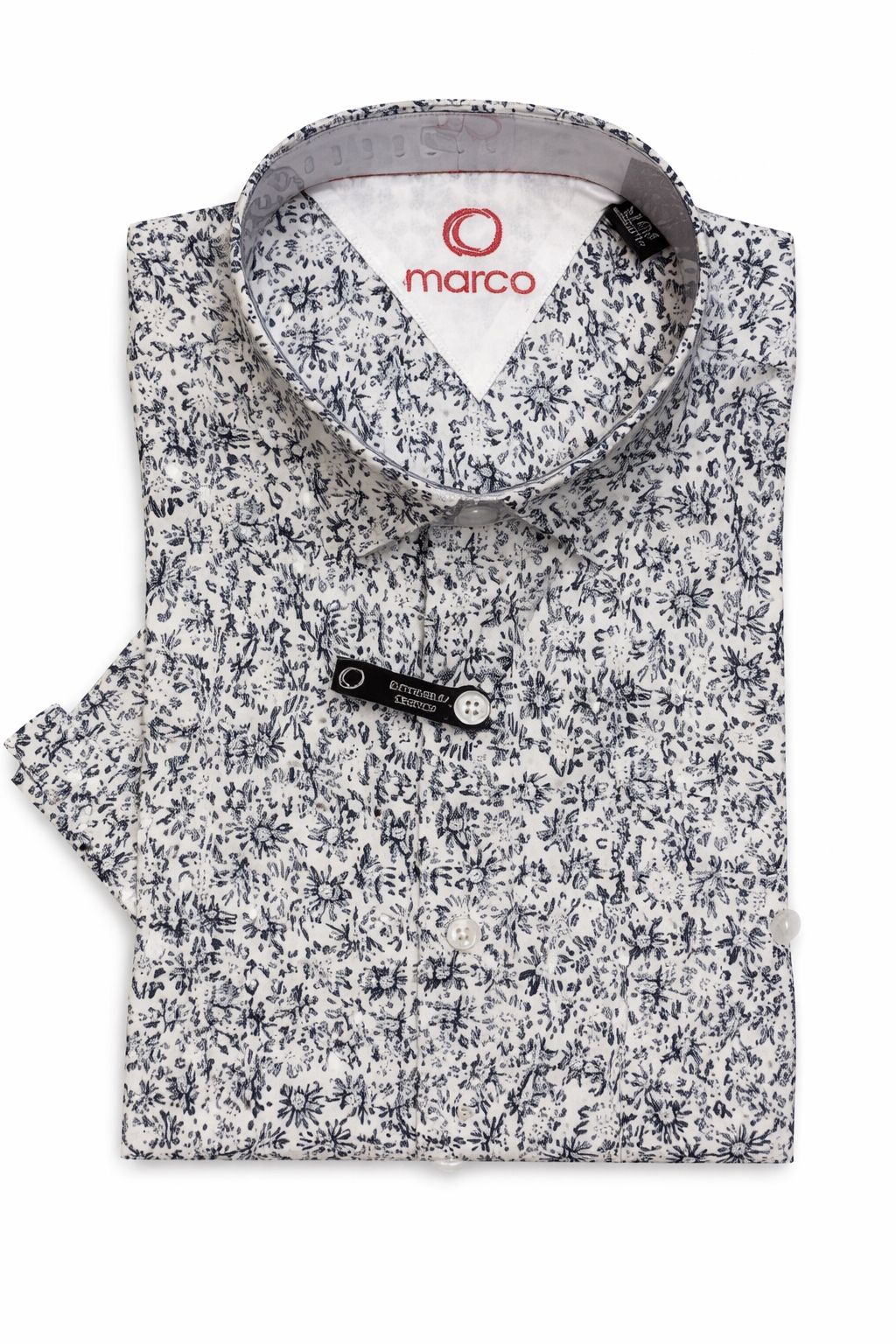 Chemise sport manches courtes MARCO (BLANC - 262451) MODÈLE: CH3863C