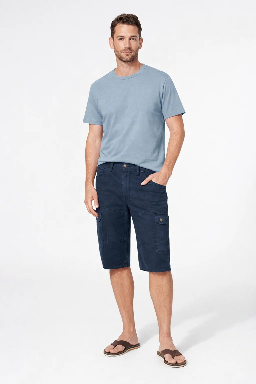 Capri cargo LOIS (19-DENIM BLUE - 262507) MODÈLE: 1815-7700