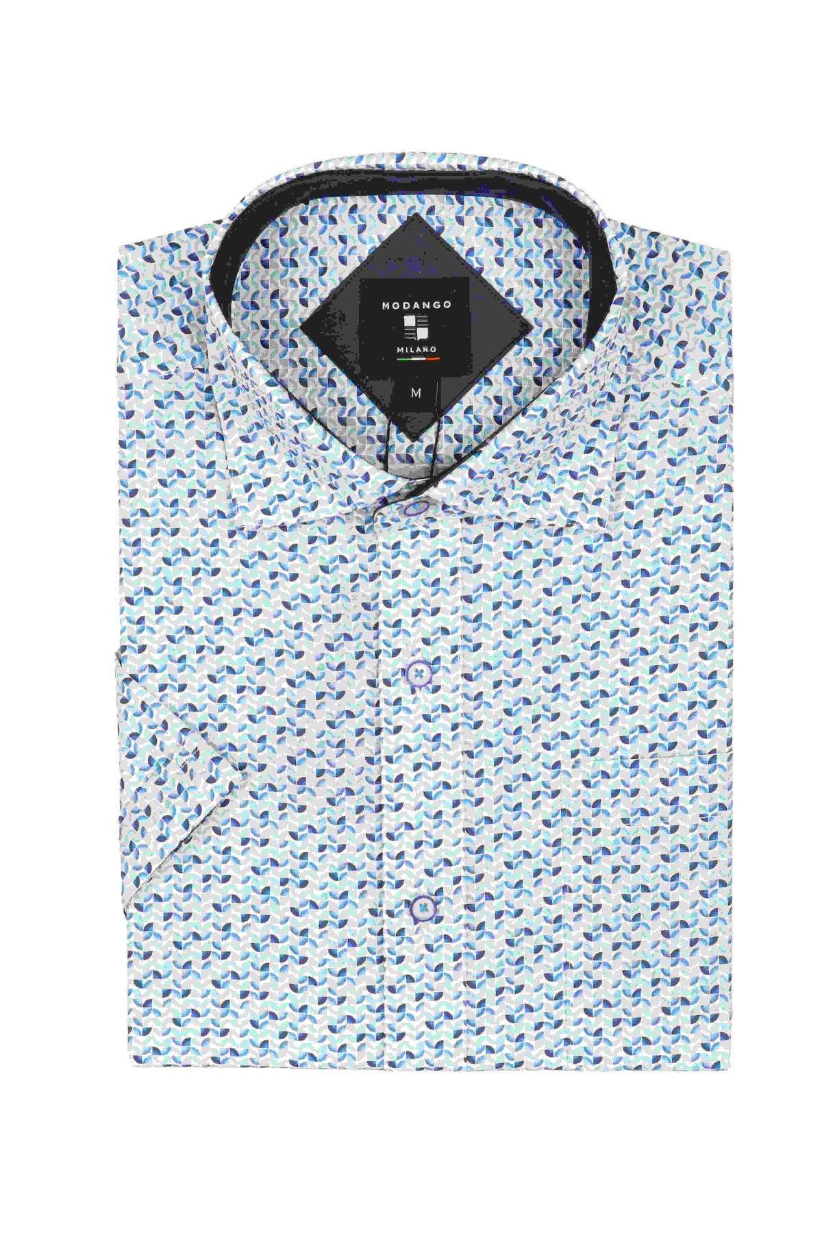 Chemise sport manches courtes MODANGO (400-BLEU - 262509) MODÈLE: MOSS261700