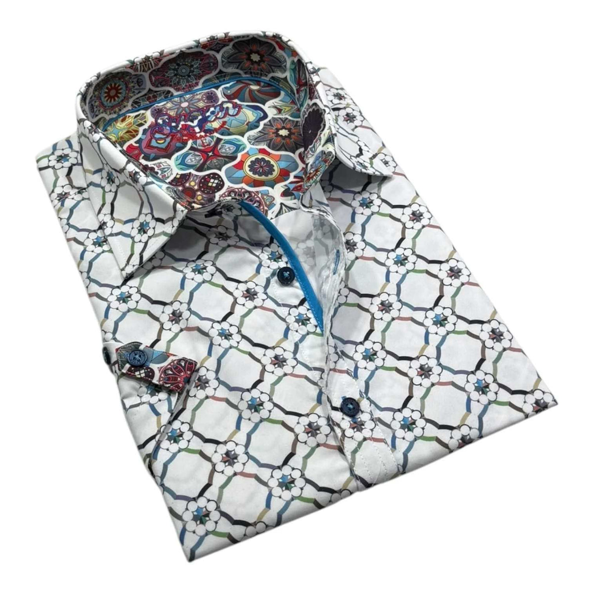 Chemise sport manches courtes SUGAR (CLOUD - 262543) MODÈLE: FONTANA-S