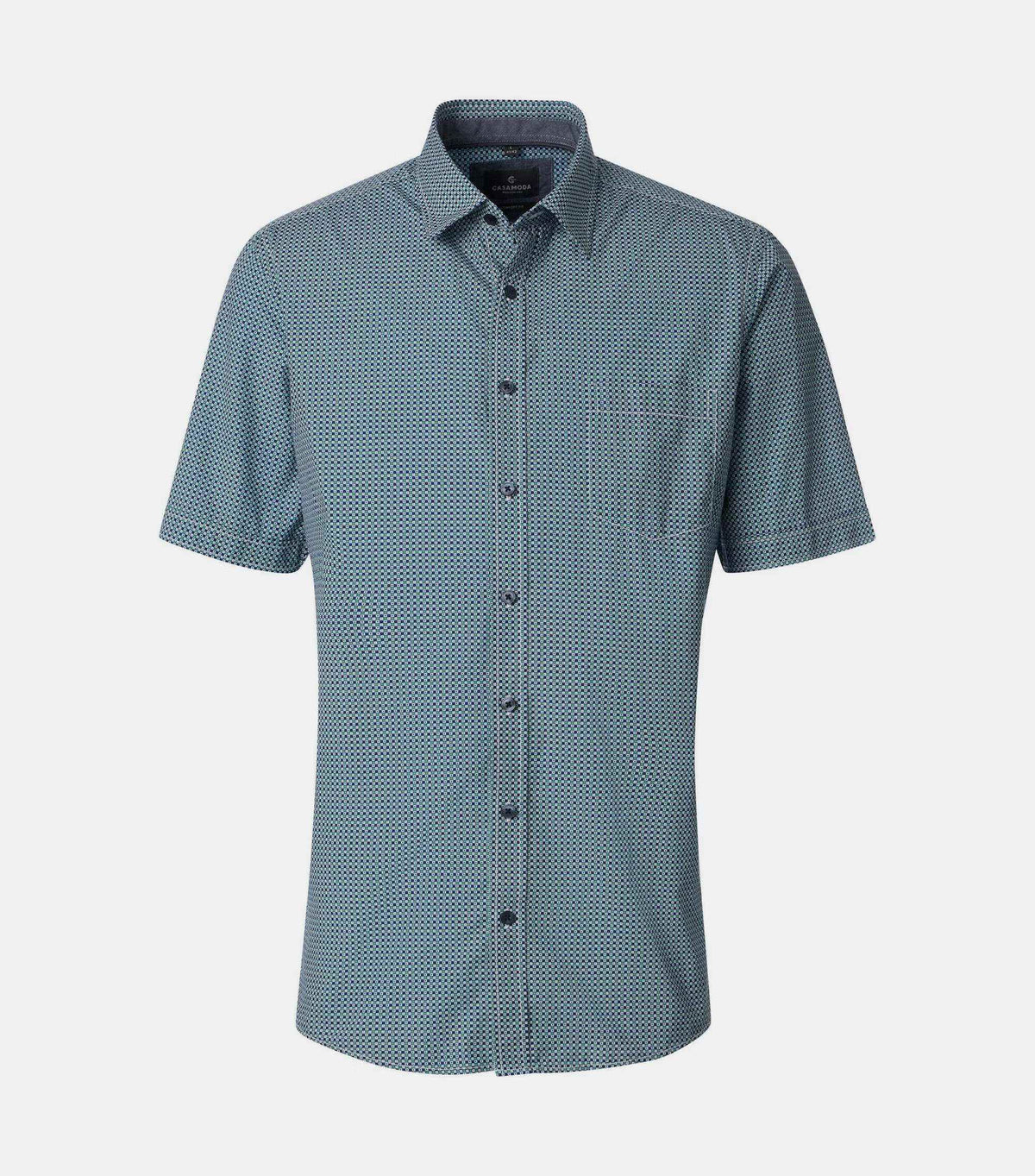 Chemise sport manches courtes CASA-MODA (300-GREEN - 262547) MODÈLE: 126130321