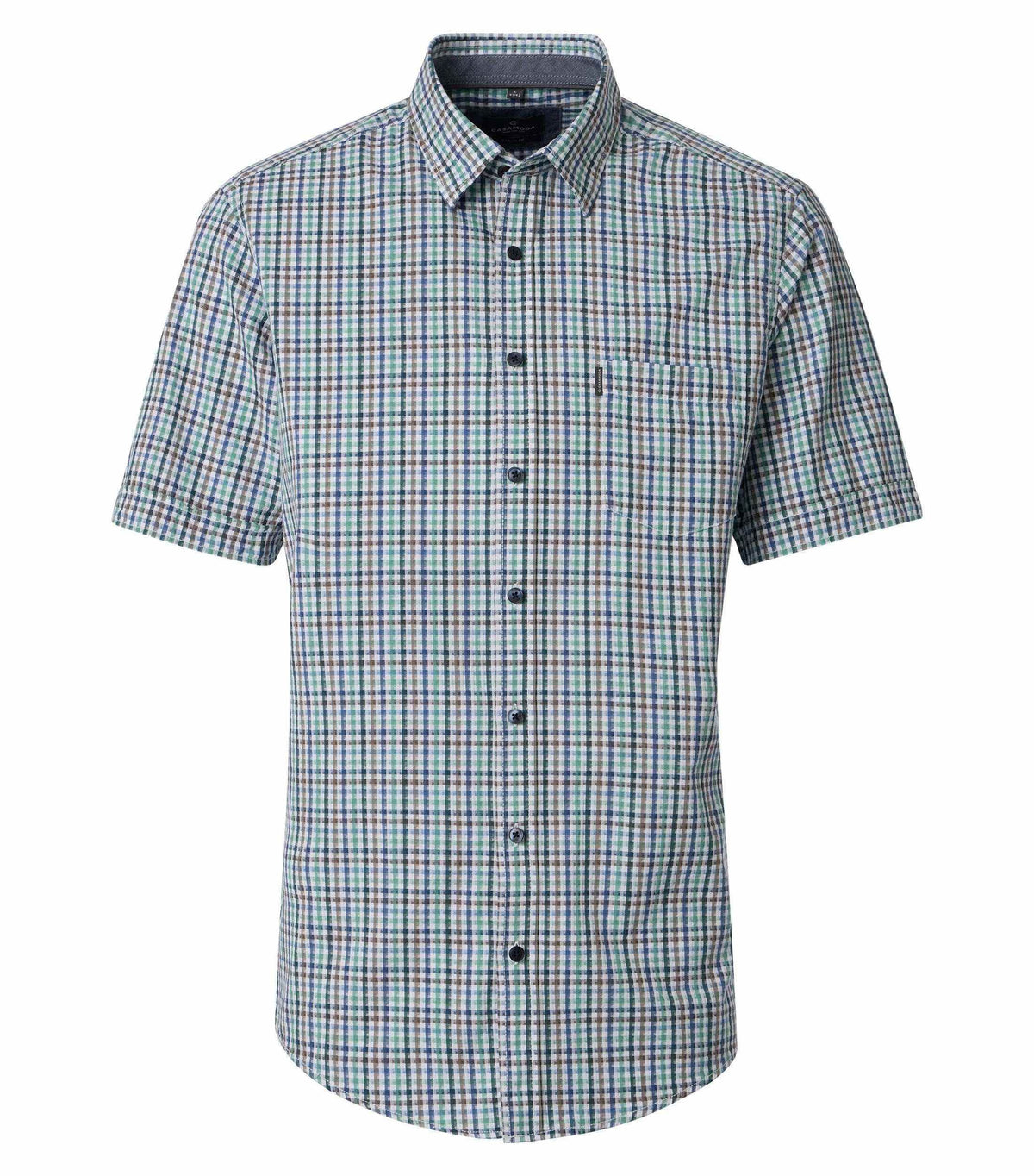 Chemise sport manches courtes CASA-MODA (300-GREEN - 262549) MODÈLE: 126130811