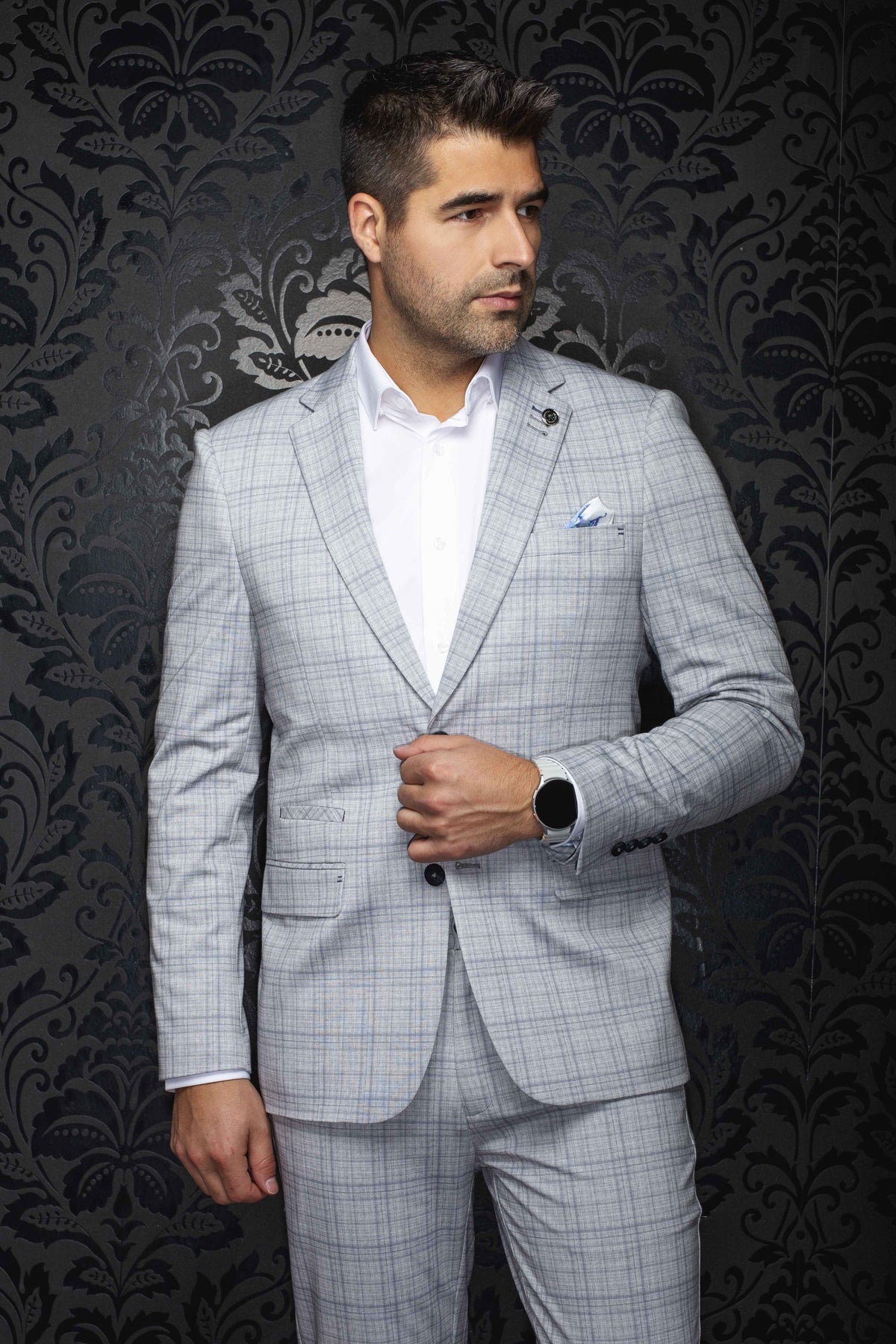 Veston Sport AU NOIR (GRIS - 262575) MODÈLE: HAZE