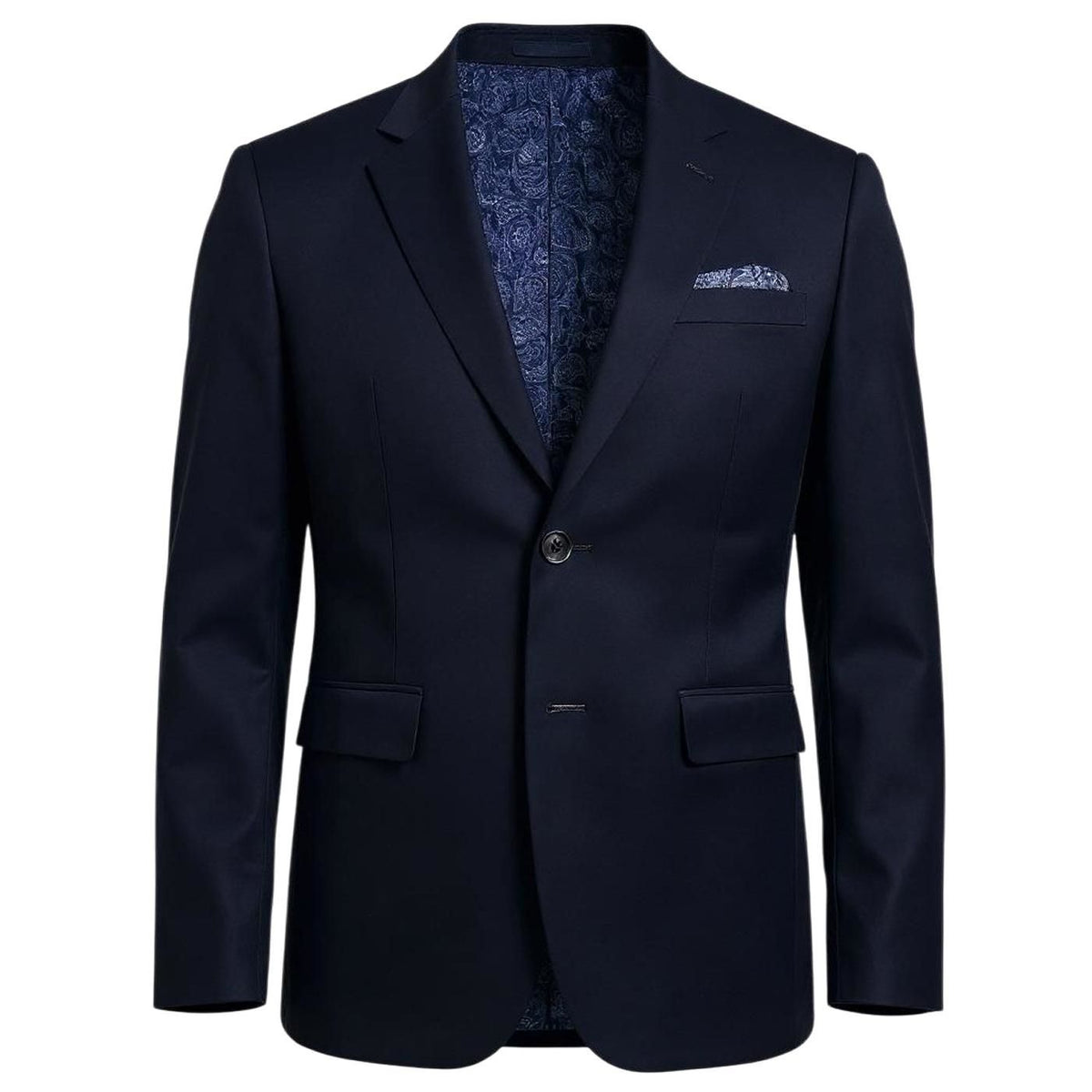 Complet semi-ajusté uni MARCO (MARINE - 262577) MODÈLE: J185-P54 AKIRA