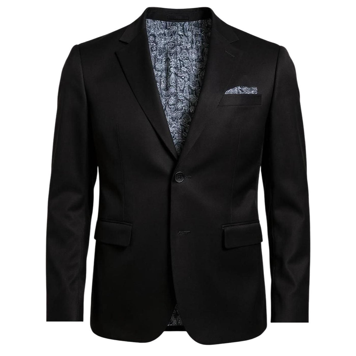 Complet semi-ajusté uni MARCO (NOIR - 262577) MODÈLE: J185-P54 AKIRA