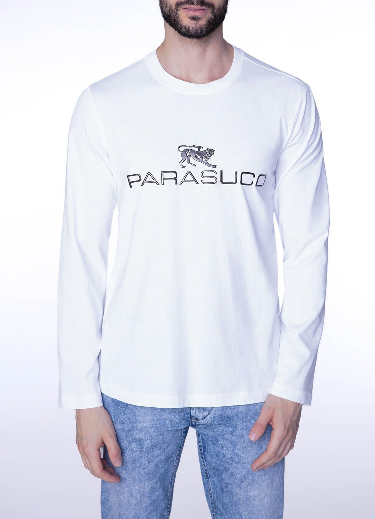T-shirt manches longues PARASUCO (BLANC - 262579) MODÈLE: 9700LSV