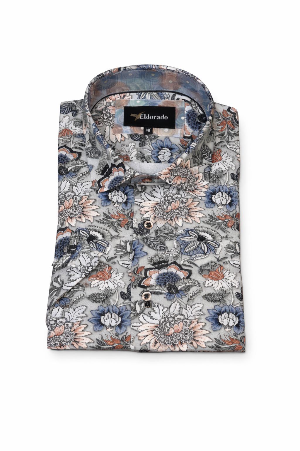 Chemise Manches Courtes ELDORADO (GRIS VOLCAN - 262583) MODÈLE: 2615