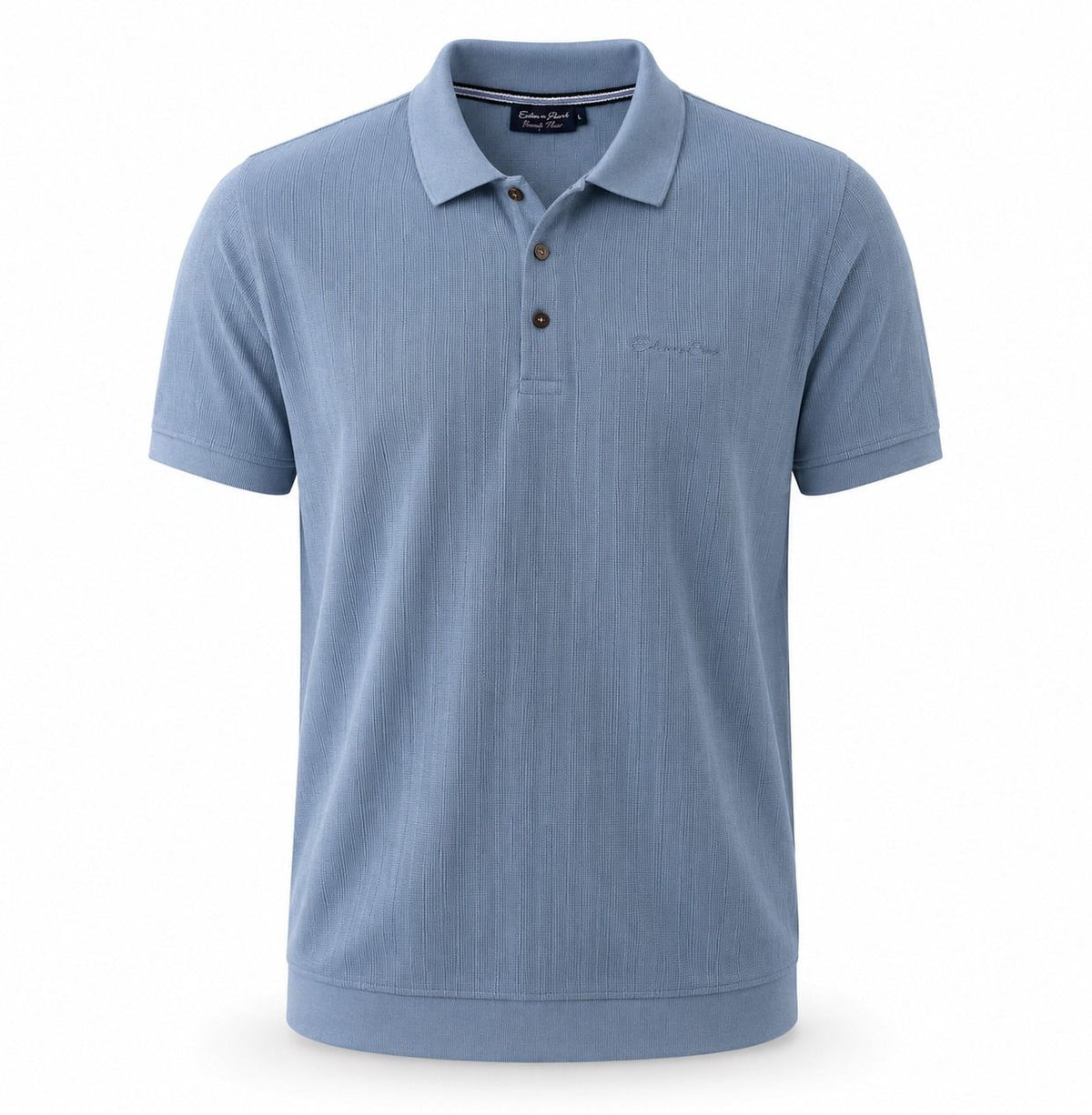 Polo manches courtes ETHNIC BLUE (CIEL - 262743) MODÈLE: 90929B