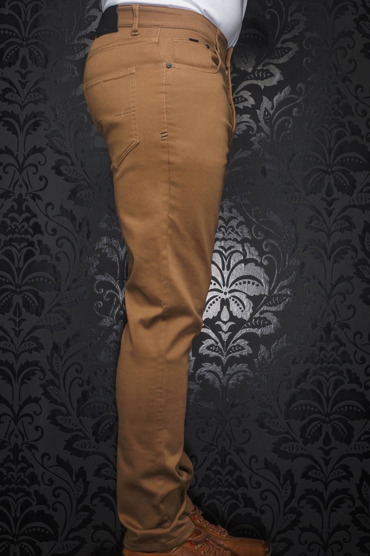 Pantalon sport extensible AU NOIR (TOBACCO - 262762) MODÈLE: JOHNNY-SKC