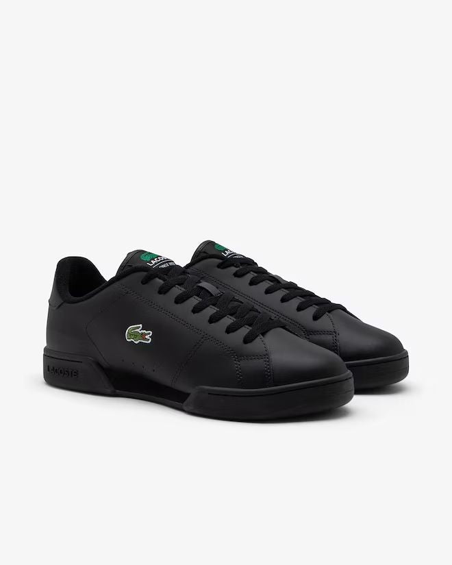 Soulier CARNABY CUP style basket en cuir LACOSTE (02H-NOIR - 262773) MODÈLE: 749SMA0035