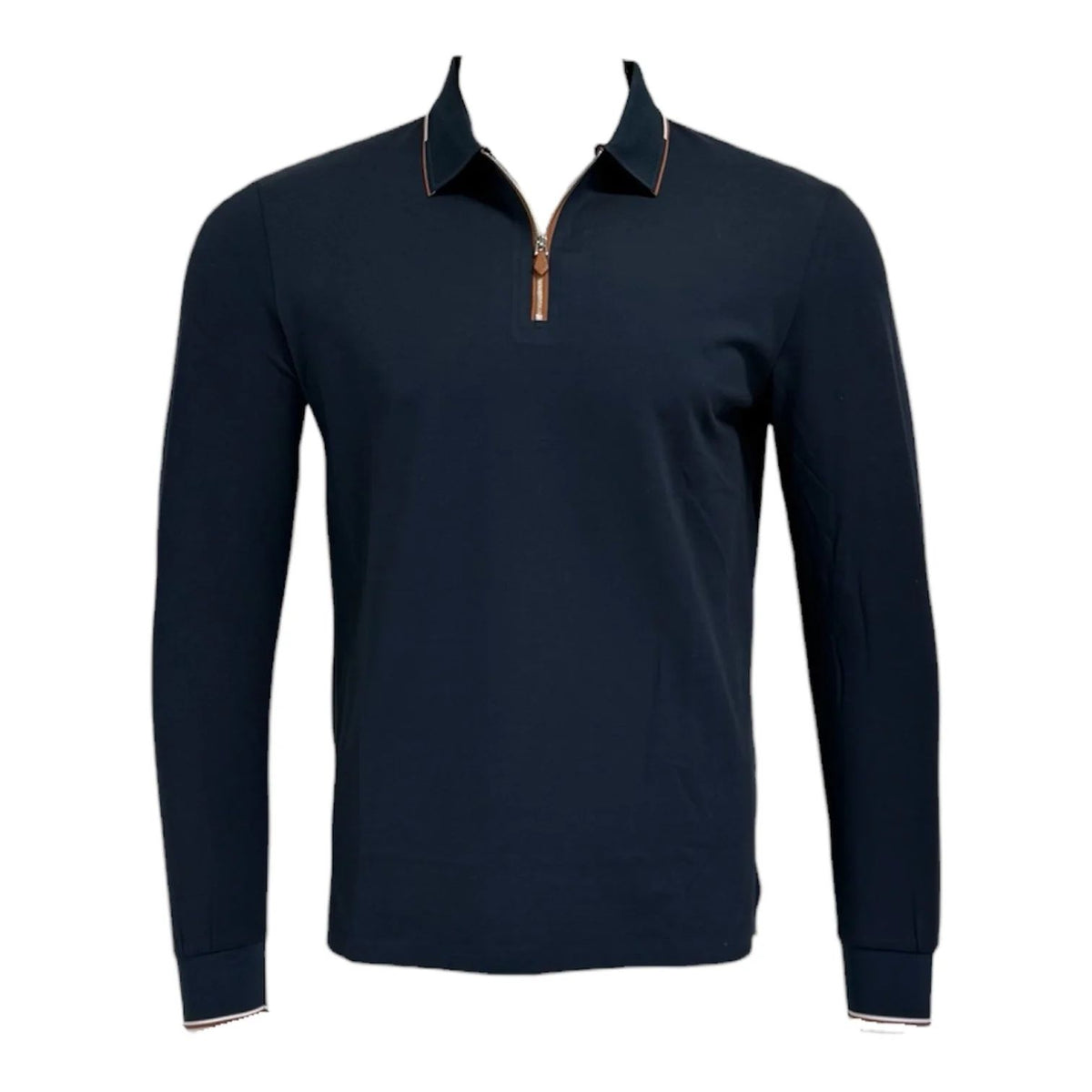 Polo-zip manches longues SCOOP (MIDNIGHT - 262774) MODÈLE: TORY