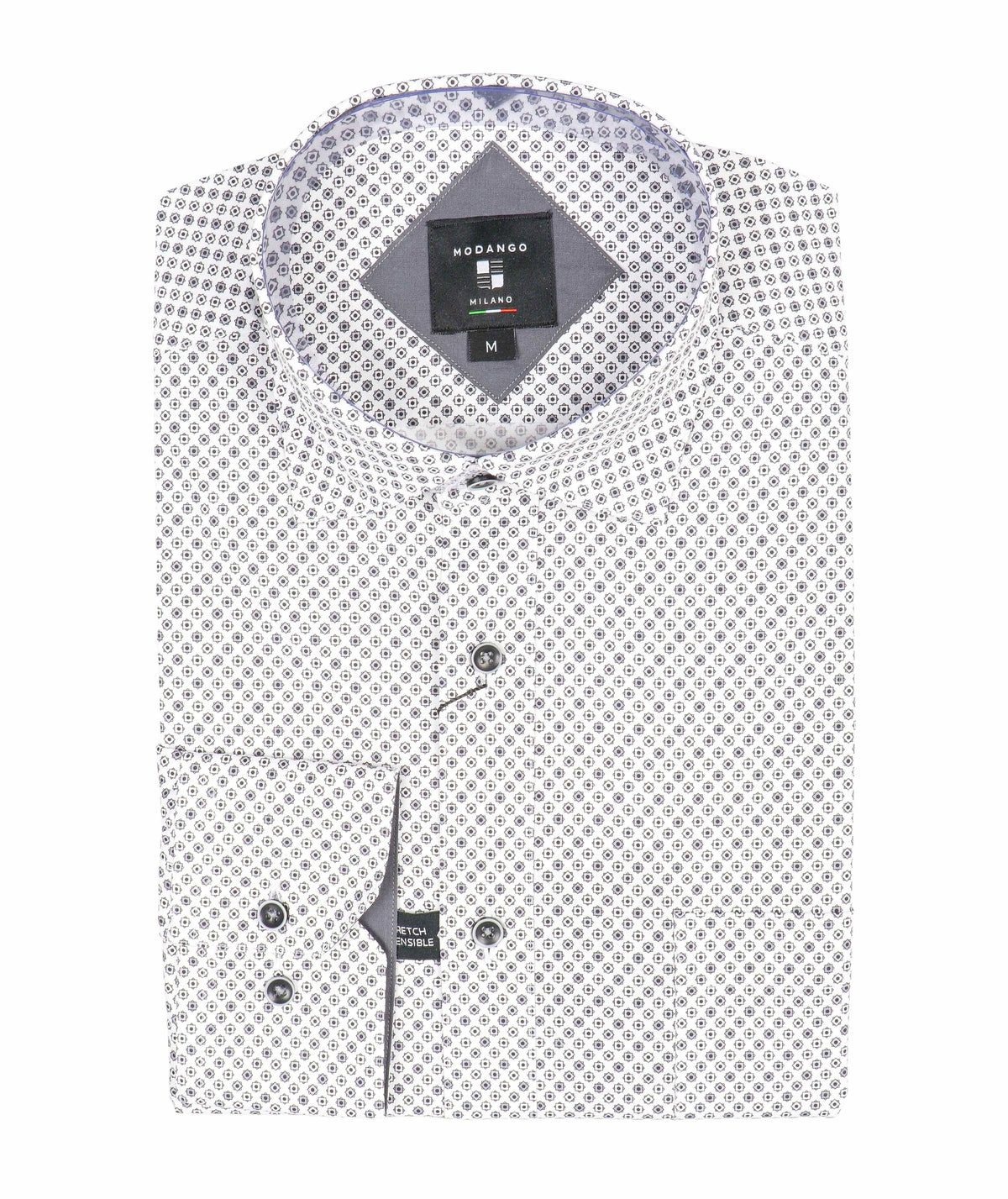 CHEMISE MANCHES LONGUES MODANGO (100-BLANC - 262793) MODÈLE: MOSL262700