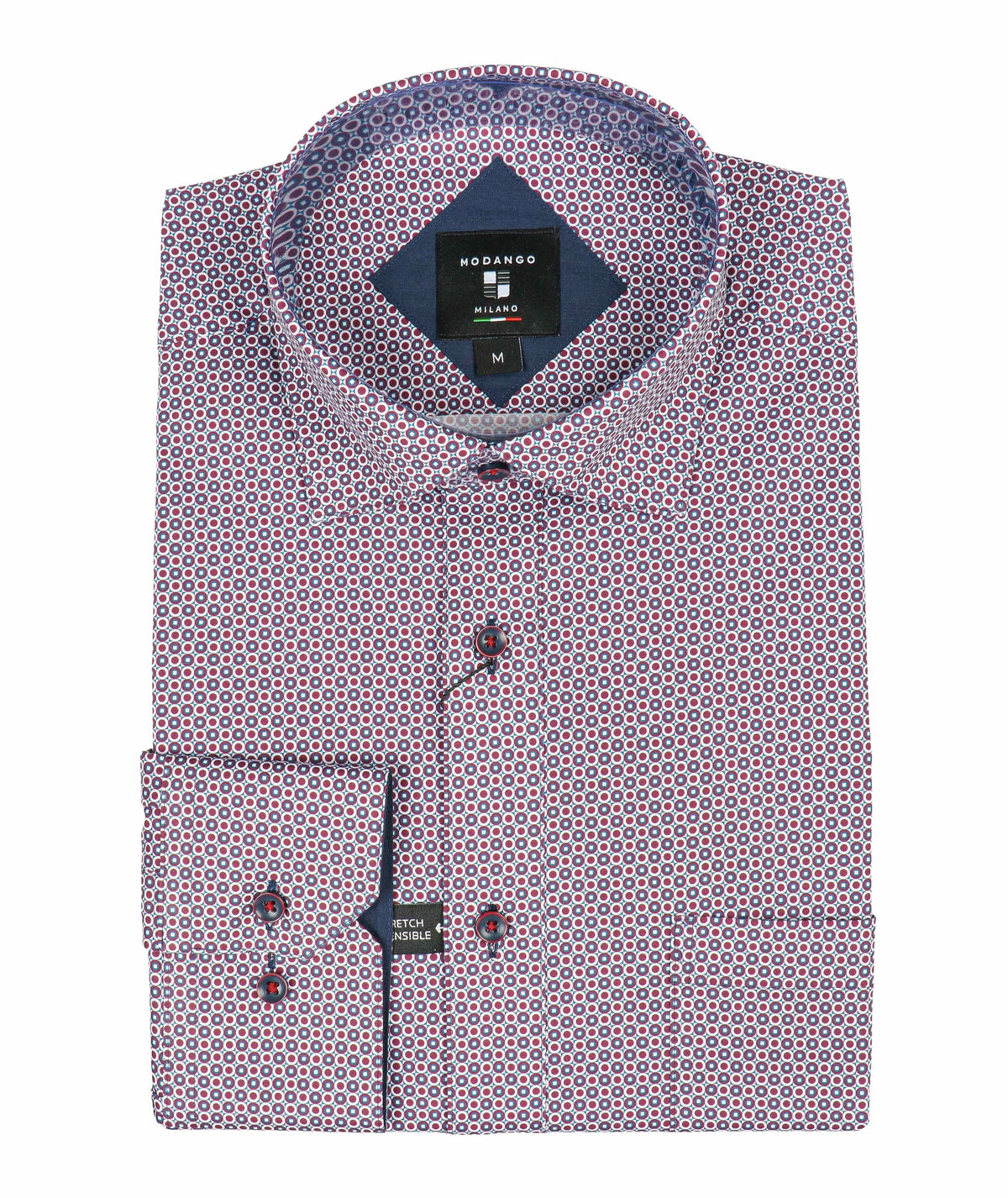 CHEMISE MANCHES LONGUES MODANGO (504-BOURGOGNE - 262795) MODÈLE: MOSL262705