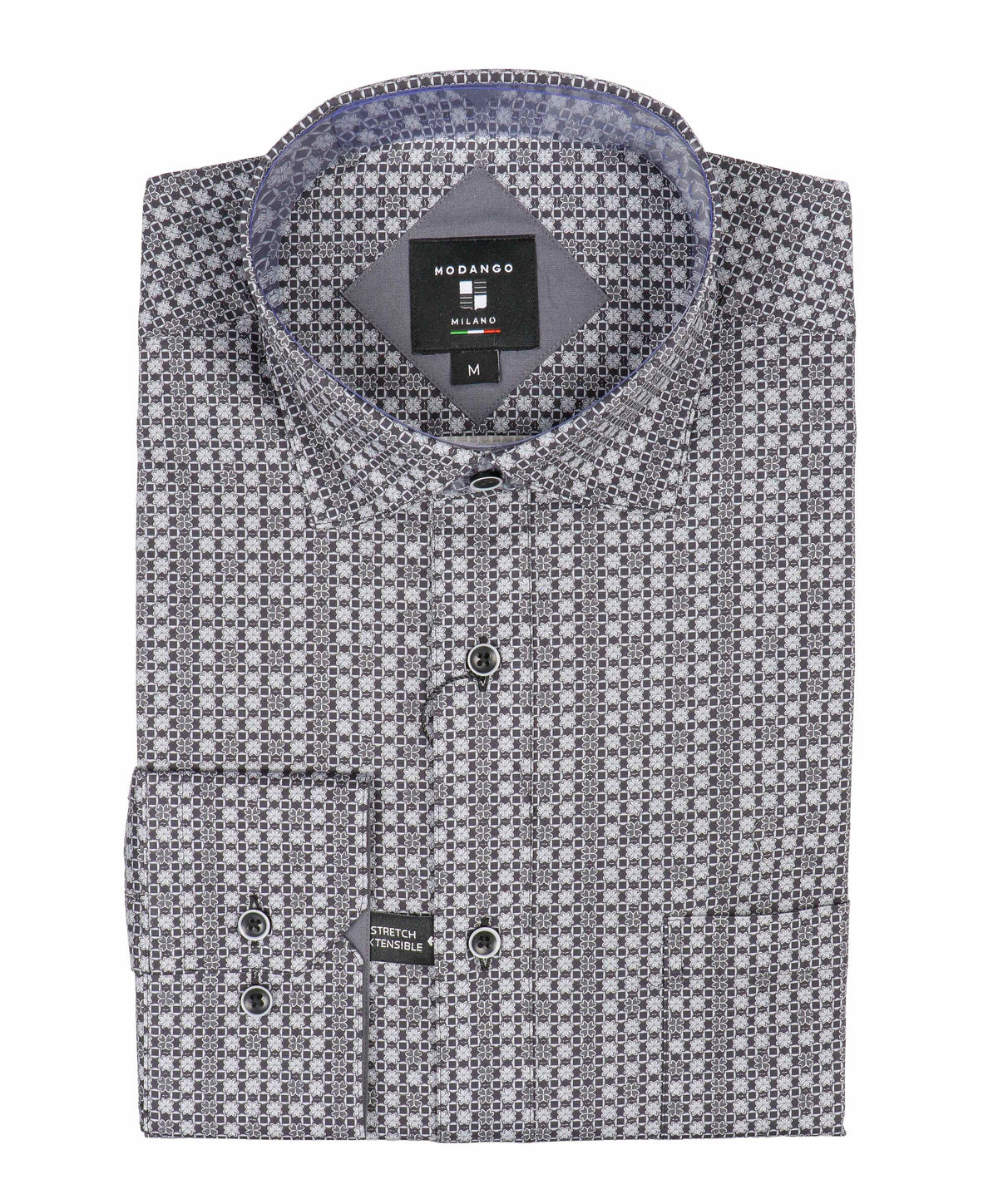 CHEMISE MANCHES LONGUES MODANGO (001-NOIR - 262796) MODÈLE: MOSL262717