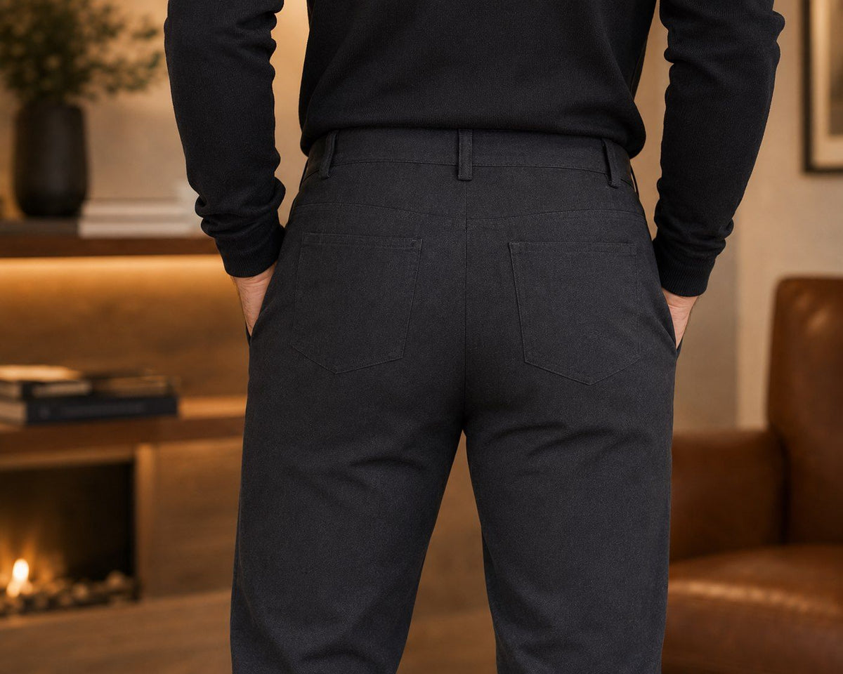 PANTALON HABILLÉ BALLIN (010-CHARCOAL - 262818) MODÈLE: M2034E059