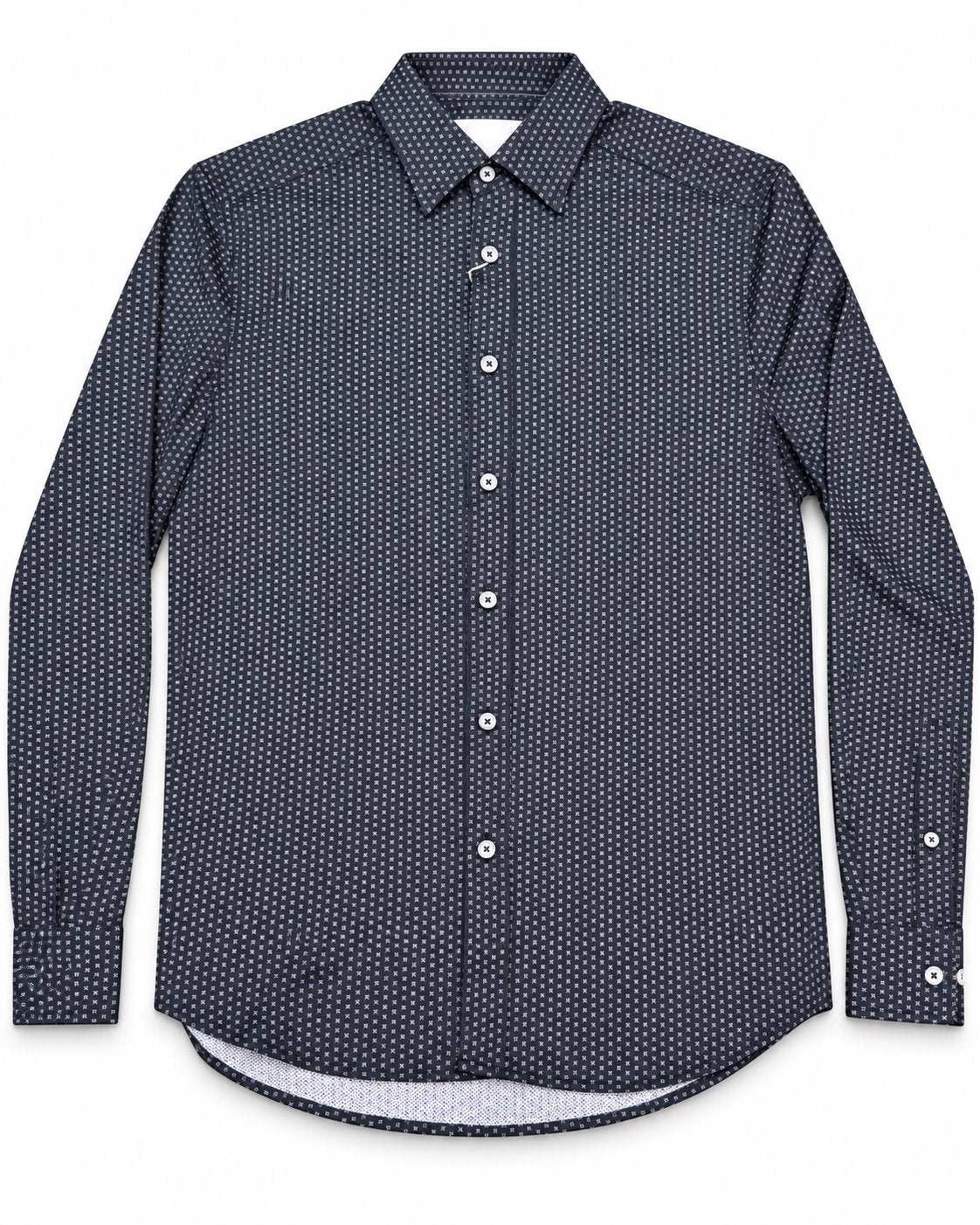 CHEMISE MANCHES LONGUES REPORT (09-NOIR - 262888) MODÈLE: 432077R