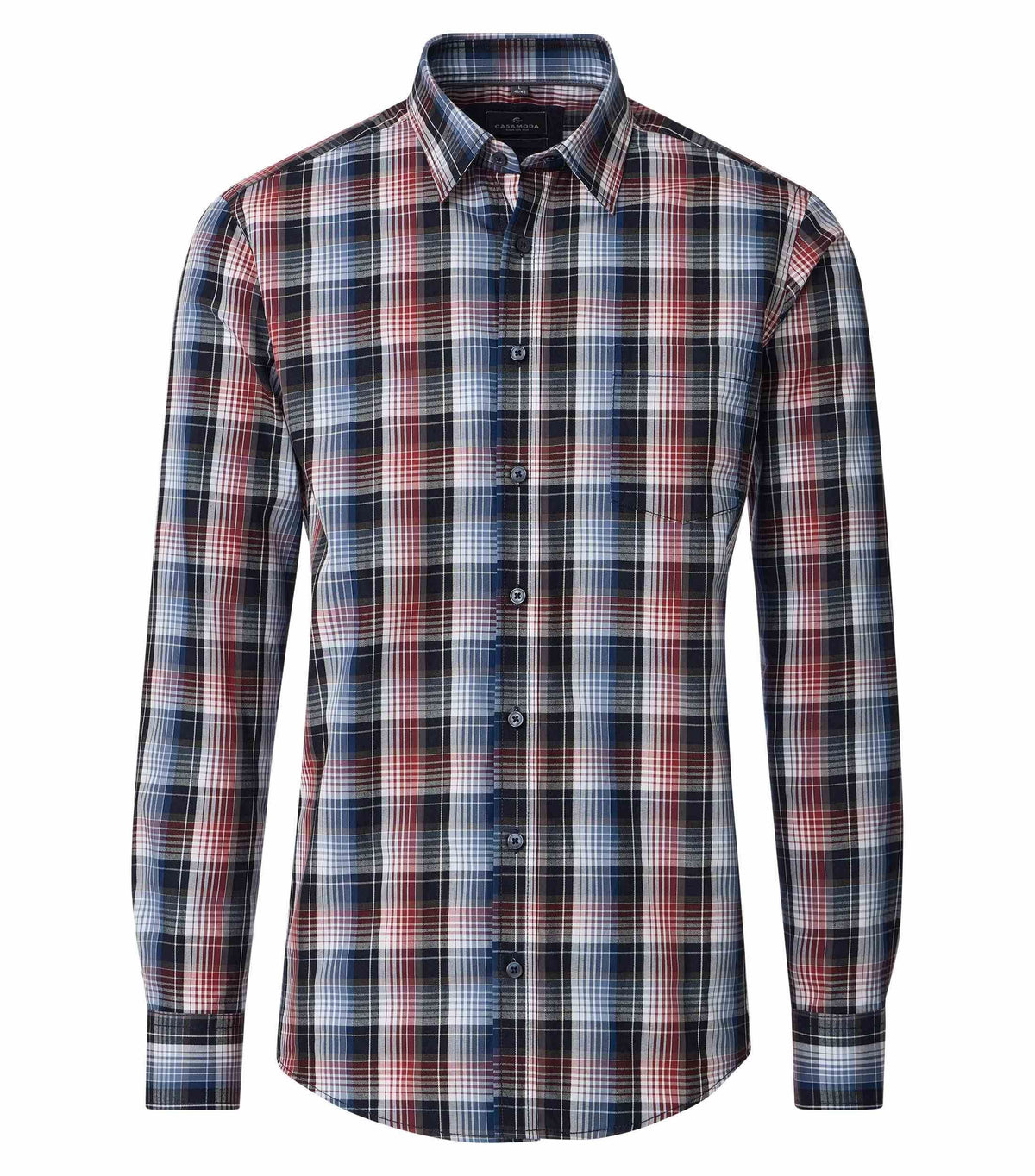 Chemise sport manches longues CASA MODA (100-BLEU - 262891) MODÈLE: 126132230