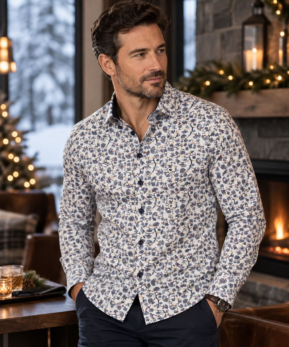 CHEMISE MANCHES LONGUES OXFORD STREET (BLANC - 262908) MODÈLE: F26OX4639