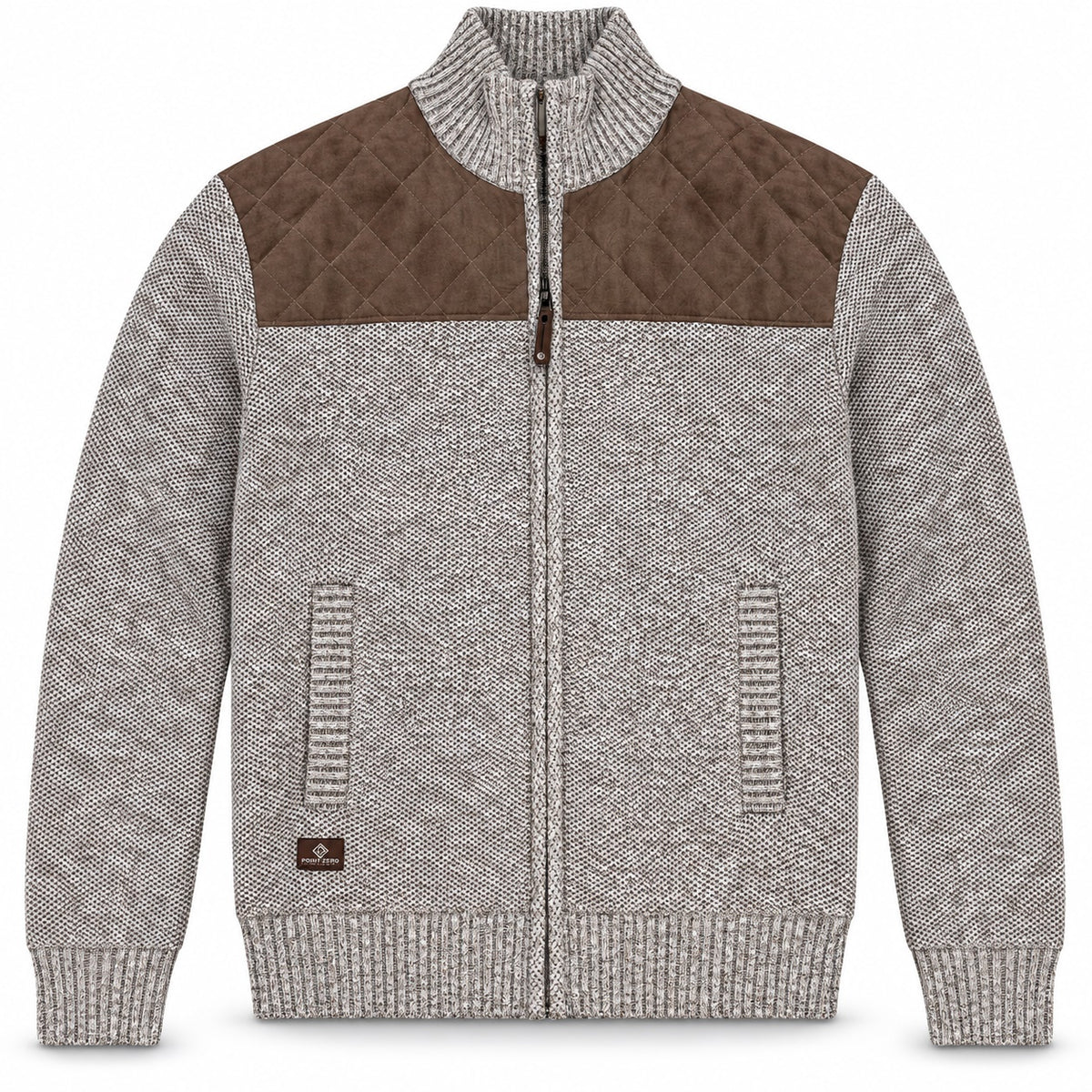 Cardigan à fermeture éclair POINT ZERO (DESERT - 262911) MODÈLE: 7768560