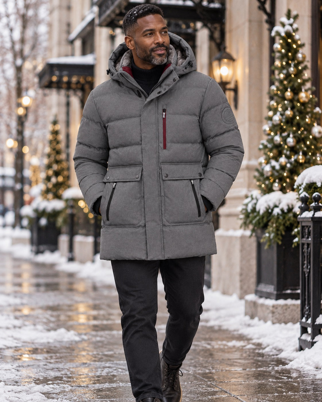 MANTEAU HIVER POINT ZERO (SLATE - 262915) MODÈLE: 7768110