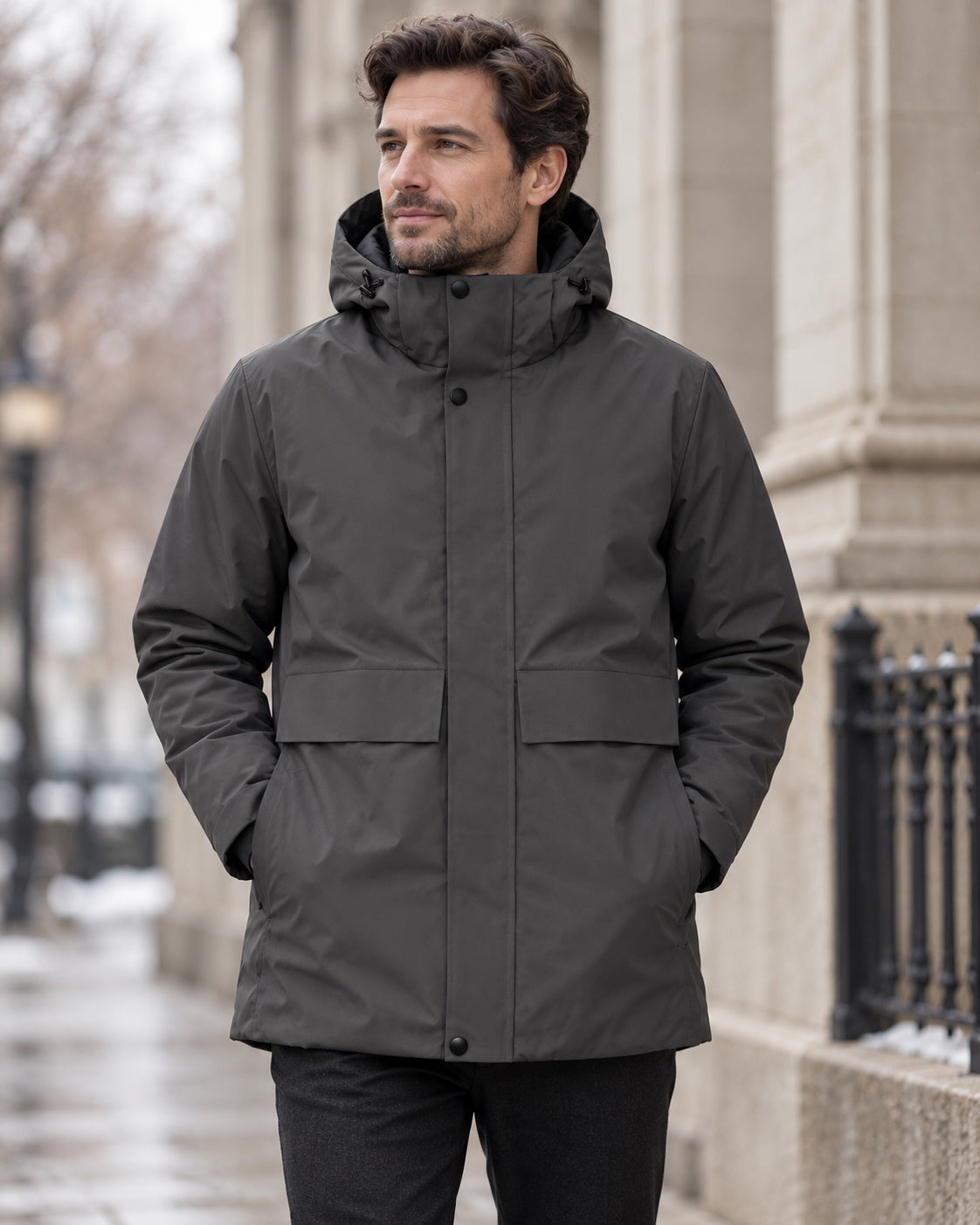 Manteau d'hiver 5/8 POINT ZERO (MILITAIRE - 262917) MODÈLE: 7768123