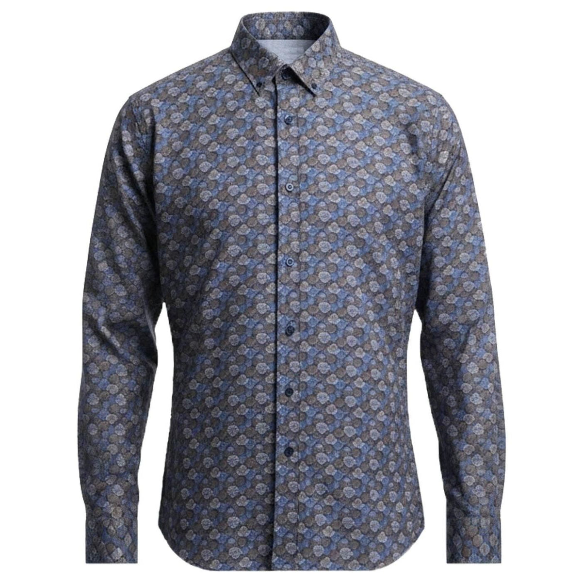 Chemise sport manches longues MARCO (MARINE - 262949) MODÈLE: CH3915