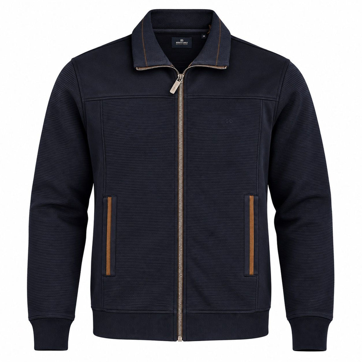 Cardigan à fermeture éclair FELLOWS UNITED (110-MARINE - 262978) MODÈLE: 62-2609-110