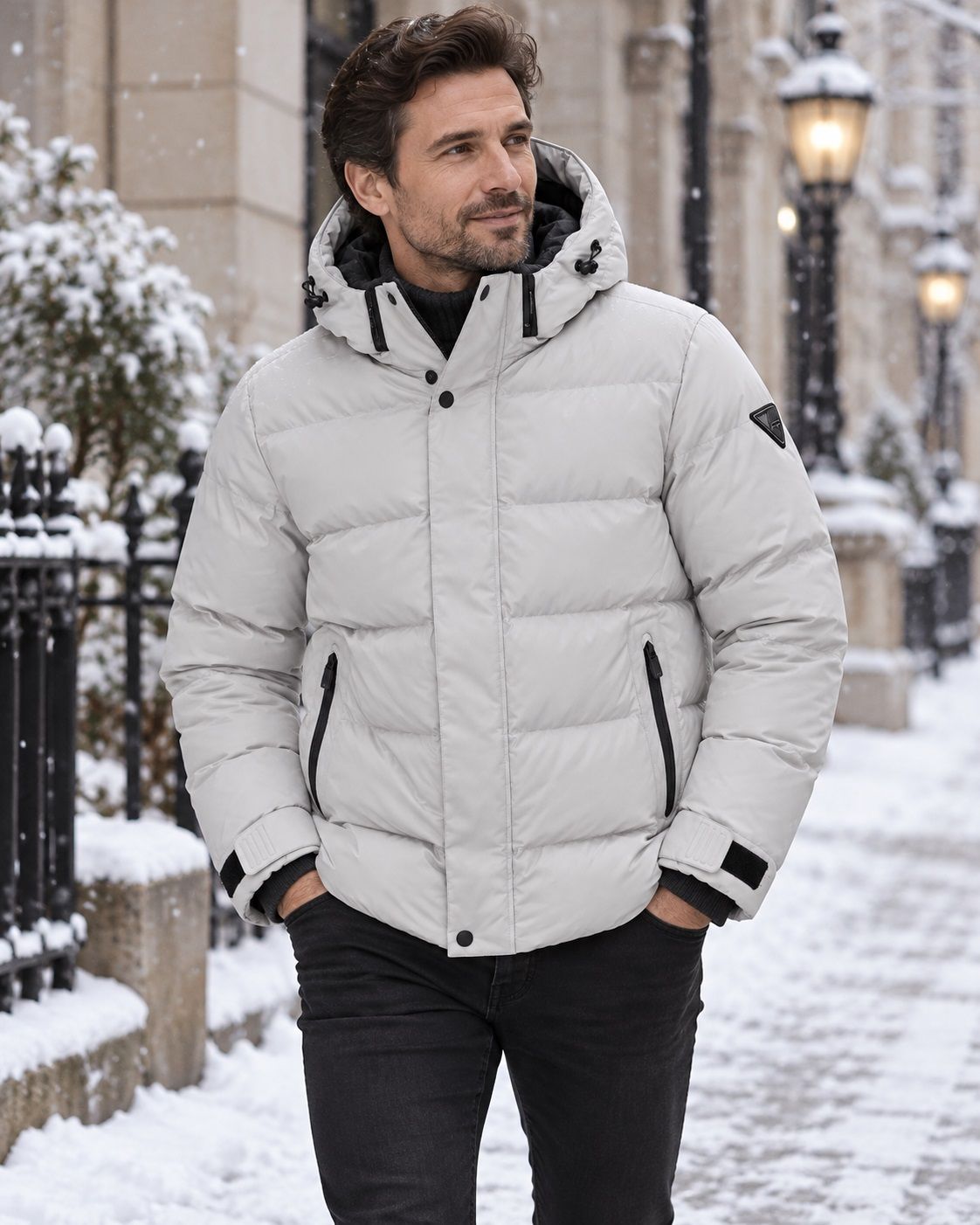 Manteau d'hiver POINT ZERO (LT.GREY - 262986) MODÈLE: 7768054