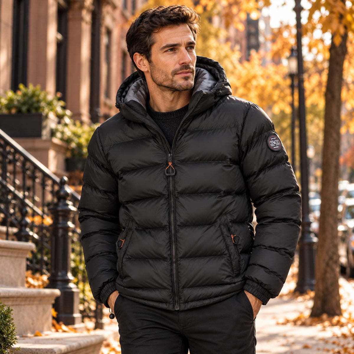 MANTEAU ULTRA LEGER POINT ZERO (NOIR - 262997) MODÈLE: 7768263