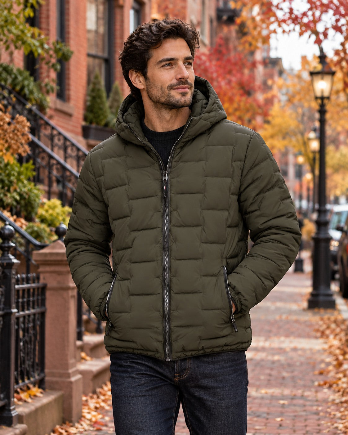 MANTEAU ULTRA LEGER POINT ZERO (KHAKI - 262998) MODÈLE: 7768213