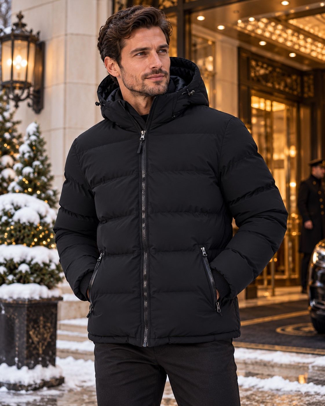 Manteau d'hiver 5/8 MOTION GEAR (NOIR - 263020) MODÈLE: 204-2264